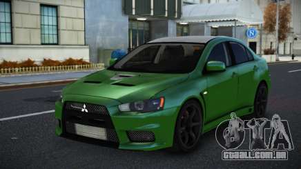 Mitsubishi Lancer Evolution X Gehja para GTA 4