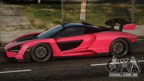 McLaren Senna Black Red para GTA San Andreas