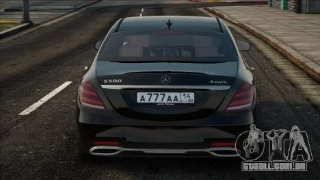 Mercedes-Benz S500 W222 AMG para GTA San Andreas