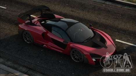 McLaren Senna Black Red para GTA San Andreas