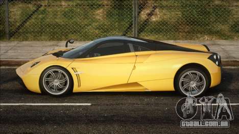 Pagani Huayra Yellow para GTA San Andreas