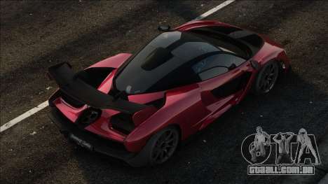 McLaren Senna Black Red para GTA San Andreas