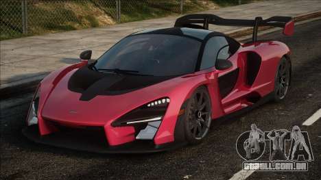 McLaren Senna Black Red para GTA San Andreas