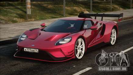 Ford GT 2017 RED para GTA San Andreas