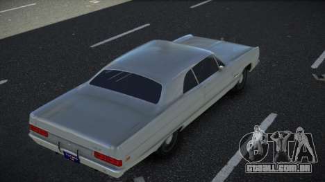 Plymouth Fury Somabew para GTA 4