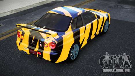 Nissan Skyline R34 Jashra S14 para GTA 4