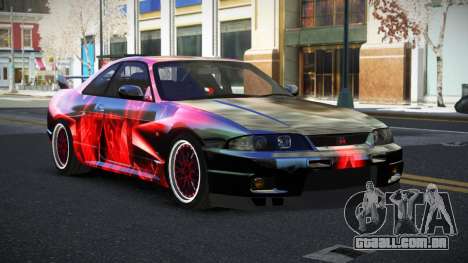 Nissan Skyline R33 Chriley S6 para GTA 4