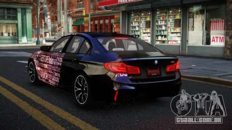 BMW M5 Tinis S6 para GTA 4