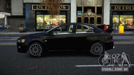Mitsubishi Lancer Evolution X Zitugitop para GTA 4