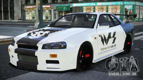 Nissan Skyline R34 Tardu para GTA 4