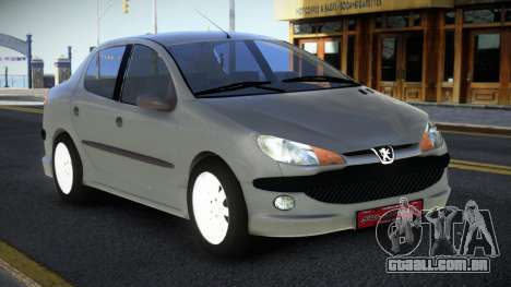 Peugeot 206 Belxav para GTA 4