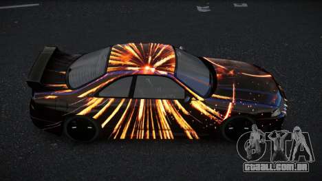 Nissan Skyline R33 GT-R Baslly S12 para GTA 4