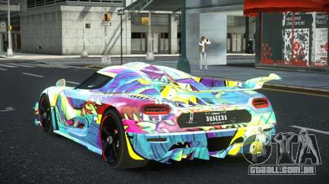 Koenigsegg Agera Jater S8 para GTA 4
