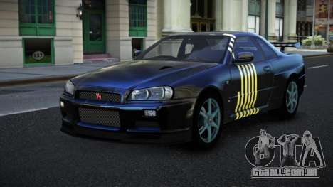 Nissan Skyline R34 Jashra S2 para GTA 4