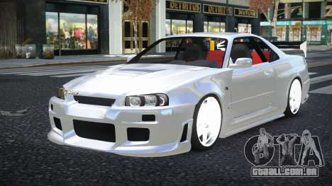 Nissan Skyline R34 Fahilol para GTA 4