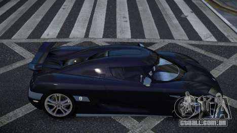 Koenigsegg CCXR Jervaxofo para GTA 4