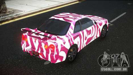 Nissan Skyline R34 Olasin S4 para GTA 4