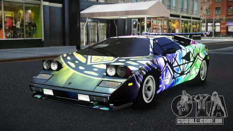 Lamborghini Countach Zamew S12 para GTA 4
