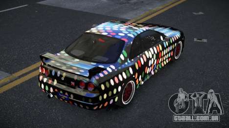 Nissan Skyline R33 Chriley S3 para GTA 4