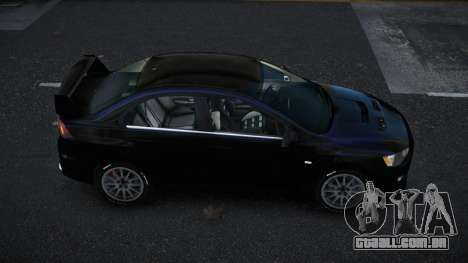 Mitsubishi Lancer Evolution X Zitugitop para GTA 4