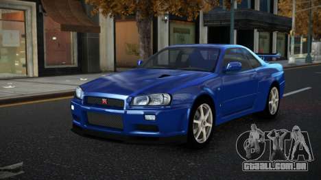 Nissan Skyline R34 Olasin para GTA 4