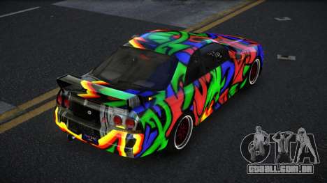 Nissan Skyline R33 Chriley S1 para GTA 4