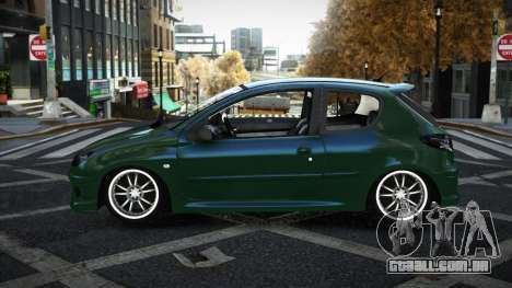 Peugeot 206 Wobaneni para GTA 4