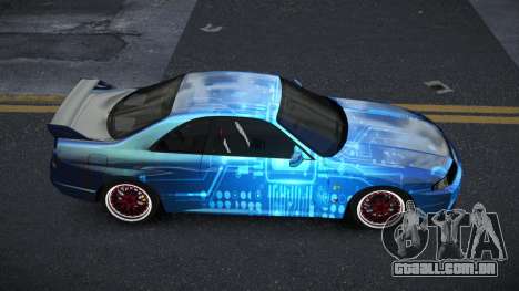 Nissan Skyline R33 Chriley S4 para GTA 4