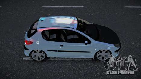 Peugeot 206 Zevhari para GTA 4
