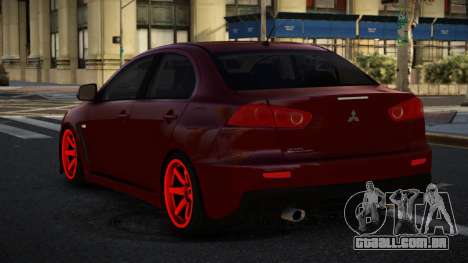 Mitsubishi Lancer Evolution X Xofiweyor para GTA 4