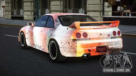 Nissan Skyline R33 Fersa S8 para GTA 4