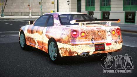 Nissan Skyline R34 Jashra S6 para GTA 4