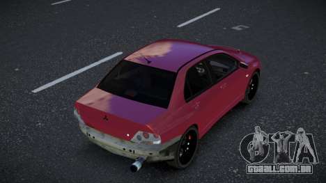 Mitsubishi Lancer Evolution VIII Kequfe para GTA 4