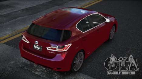 Lexus CT200H Gide para GTA 4