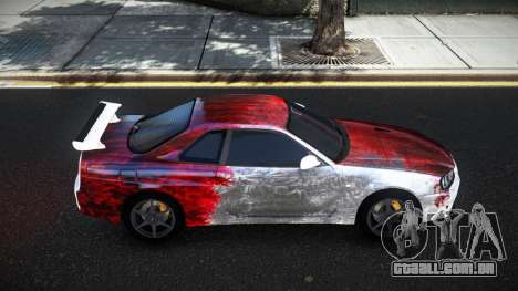 Nissan Skyline R34 Olasin S10 para GTA 4