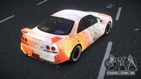 Nissan Skyline R33 Fersa S8 para GTA 4