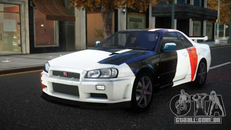 Nissan Skyline R34 Olasin S9 para GTA 4