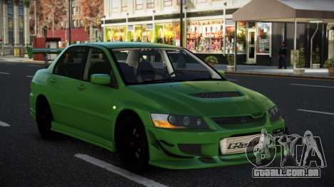 Mitsubishi Lancer Evolution VIII Quzafuro para GTA 4