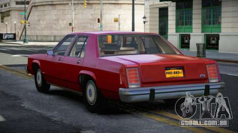 Ford LTD Crown Victoria Dotrocib para GTA 4