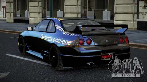 Nissan Skyline R33 GT-R Baslly S10 para GTA 4