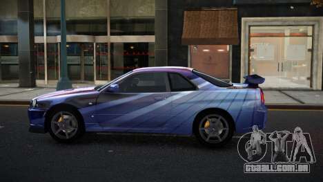 Nissan Skyline R34 Olasin S7 para GTA 4