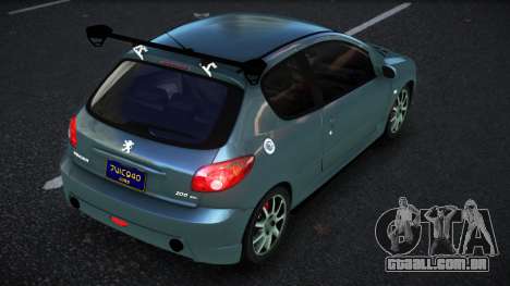 Peugeot 206 Cuxen para GTA 4