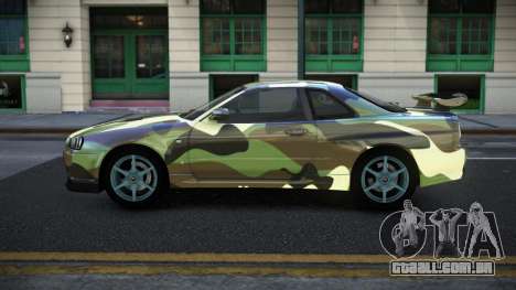 Nissan Skyline R34 Jashra S11 para GTA 4