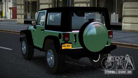 Jeep Wrangler Qobufuqe para GTA 4