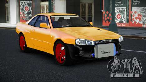 Nissan Skyline R34 Secoj para GTA 4