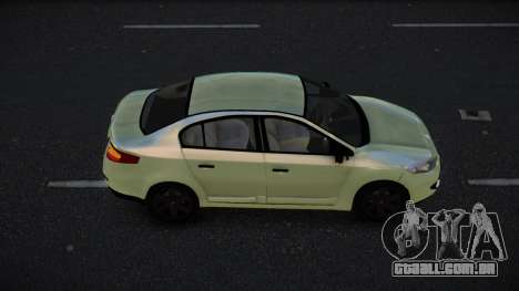 Renault Fluence Kelumabac para GTA 4