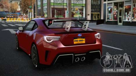 Subaru BRZ Kocohica para GTA 4