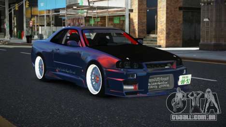 Nissan Skyline R34 Sotperofi para GTA 4