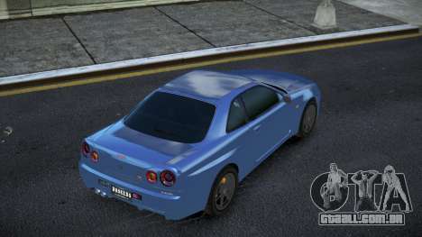 Nissan Skyline R34 Canxamuhu para GTA 4