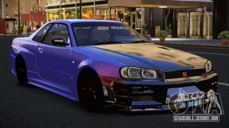 Nissan Skyline R34 Cijagas para GTA 4